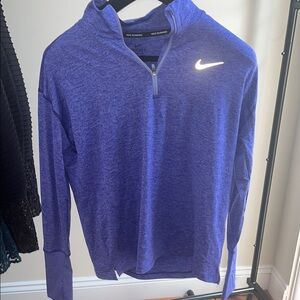 NIKE Quarter Zip Running Shirt